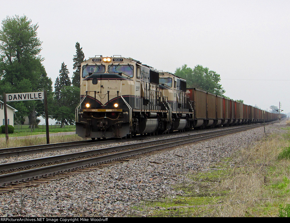 BNSF 9687